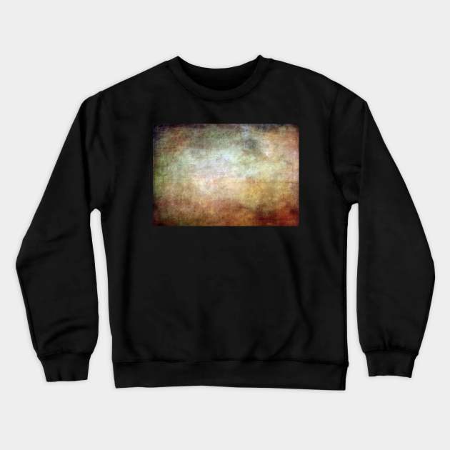 colorful Grunge Texture Crewneck Sweatshirt by Hispaniola-Fineart